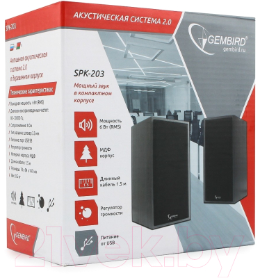 Мультимедиа акустика Gembird SPK-203
