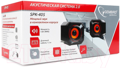 Мультимедиа акустика Gembird SPK-405
