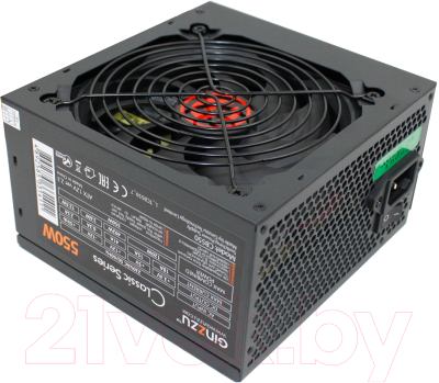 Блок питания для компьютера Ginzzu CB550 550W - фото