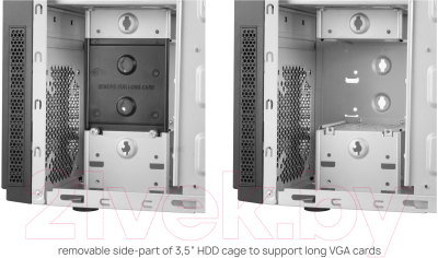Корпус для компьютера Chieftec Elox HC-10B-OP