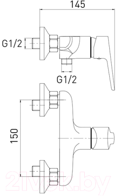 Смеситель Gross Aqua Vista 5740267C-S