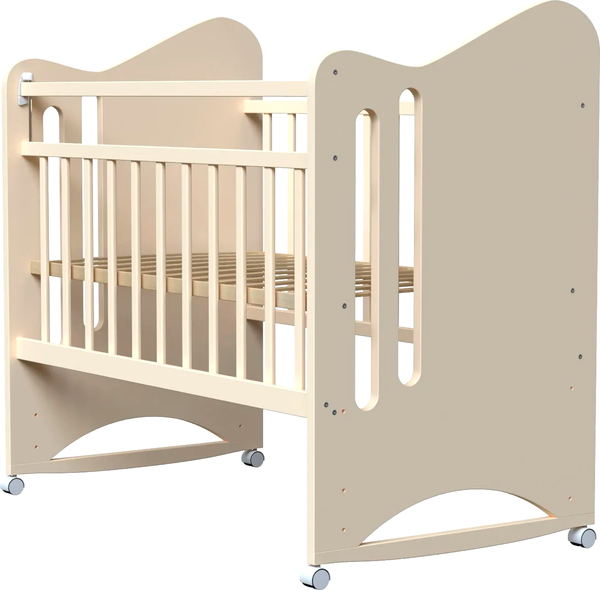 Детская кроватка VDK Nicole колесо-качалка