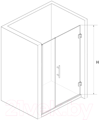 Душевая дверь RGW HO-02 / 350601209-14