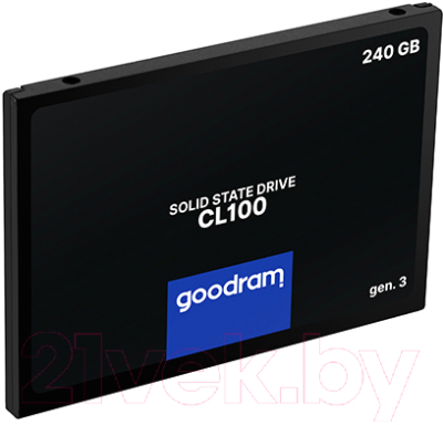 SSD диск Goodram CL100 Gen. 3 240GB (SSDPR-CL100-240-G3)