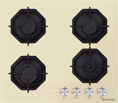 Газовая варочная панель Maunfeld EGHG.64.2CBG/G - фото