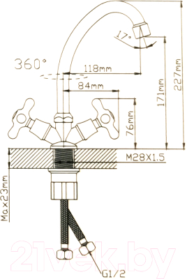 Смеситель Эверест B49-340M