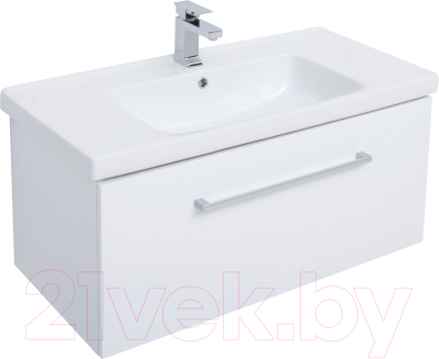 Тумба с умывальником Dreja Big Inn + Гармония 100 - фото