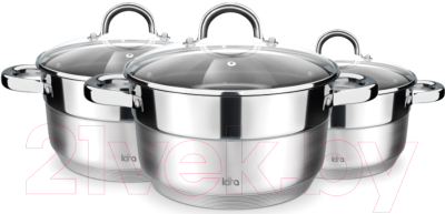Набор кастрюль Lara LR02-112 - фото