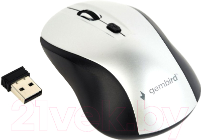 Мышь Gembird MUSW-4B-02-BS - фото