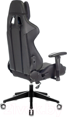 Кресло геймерское Бюрократ Zombie Viking-4 Aero Black Edition (искусственная кожа/ткань черный)