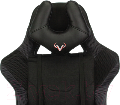 Кресло геймерское Бюрократ Zombie Viking-4 Aero Black Edition (искусственная кожа/ткань черный)