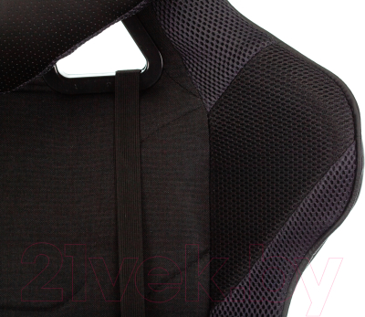 Кресло геймерское Бюрократ Zombie Viking-4 Aero Black Edition (искусственная кожа/ткань черный)