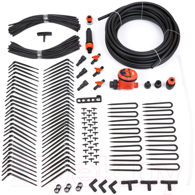 Система капельного полива Жук От емкости на 60 растений / 7566-00 - фото