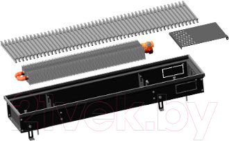 Конвектор внутрипольный Новатерм НТ-В-11/20/090 (алюминий) - фото