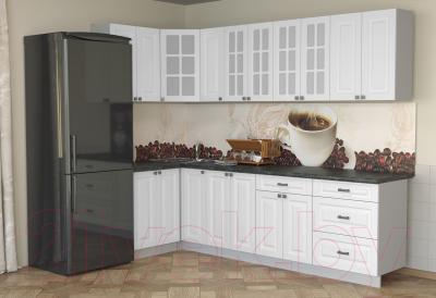 Кухонный гарнитур Интерлиния Мила Деко 1.2x2.7