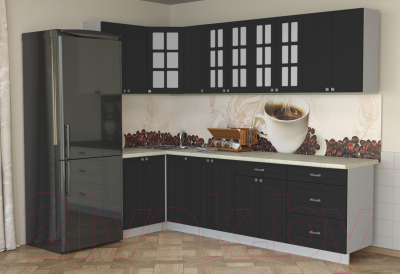 Кухонный гарнитур Интерлиния Мила Деко 1.2x2.7