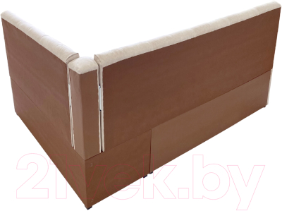 Уголок кухонный мягкий Аквилон Айриш СМ правый (эмилия милк)