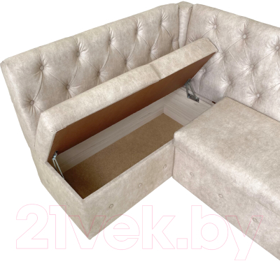 Уголок кухонный мягкий Аквилон Айриш СМ левый