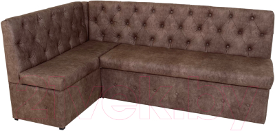 Уголок кухонный мягкий Аквилон Айриш СМ левый - фото