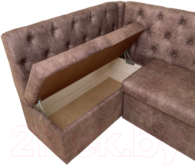 Уголок кухонный мягкий Аквилон Айриш СМ левый