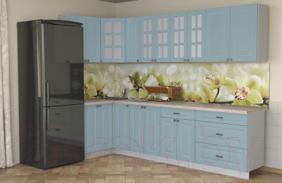 Кухонный гарнитур Интерлиния Мила Деко 1.2x2.9