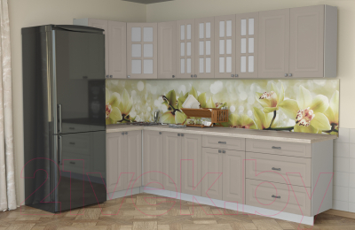 Кухонный гарнитур Интерлиния Мила Деко 1.2x2.9