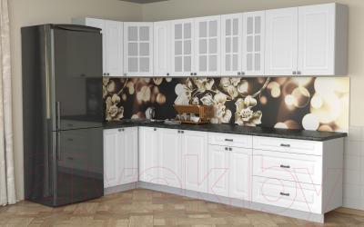 Кухонный гарнитур Интерлиния Мила Деко 1.2x3.1