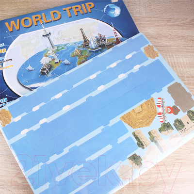 Конструктор Darvish Карта мира. Достопримечательности / DV-T-2205