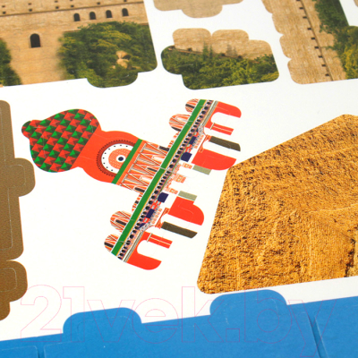 Конструктор Darvish Карта мира. Достопримечательности / DV-T-2205