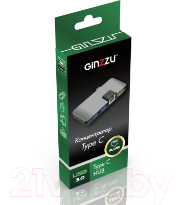 Док-станция для ноутбука Ginzzu GR-767UB