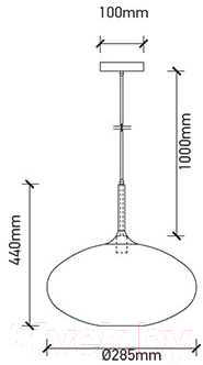 Потолочный светильник V-TAC SKU-3885