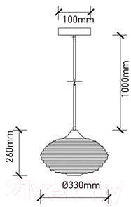 Потолочный светильник V-TAC SKU-3880