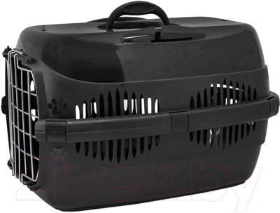 Переноска для животных ZooM Спутник-2 / 4092черн/черн - фото