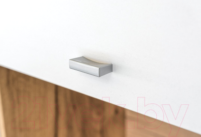 Тумба Mobi Бэль 10.92 (белый премиум/дуб золотой Craft)