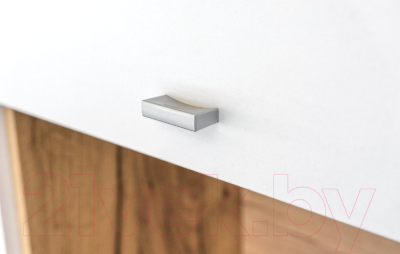 Шкаф-пенал Mobi Бэль 10.04 (белый премиум/дуб золотой Craft)