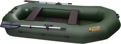 Надувная лодка Муссон Н-300 PC (зеленый)