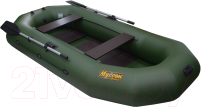 Надувная лодка Муссон Н-300 PC (зеленый)