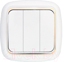 Выключатель Bylectrica Гармония Люкс С05 6-170 з - фото