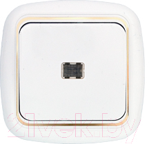 Выключатель Bylectrica Гармония Люкс С1 10-206 з - фото