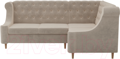 Уголок кухонный мягкий Mebelico Бронкс 236 правый / 104567