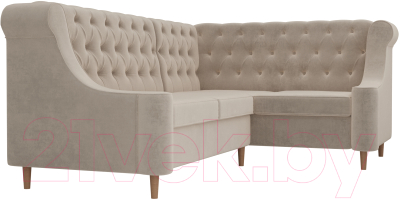 Уголок кухонный мягкий Mebelico Бронкс 236 правый / 104567