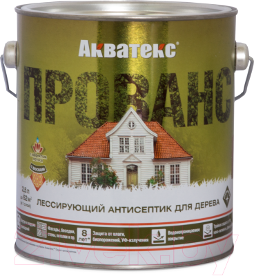 Антисептик для древесины Акватекс Прованс - фото