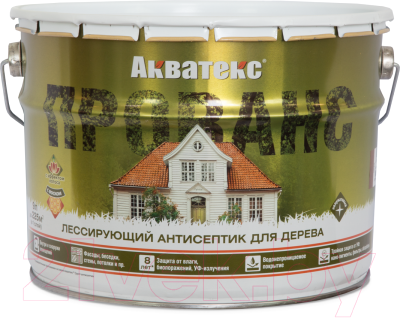 Антисептик для древесины Акватекс Прованс - фото