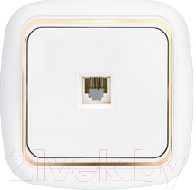 Розетка Bylectrica Гармония Люкс ТР4-023 з - фото