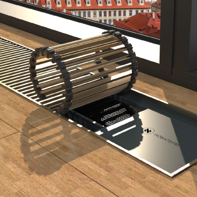 Конвектор внутрипольный Новатерм НТ-В-19/20/080