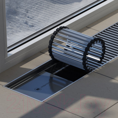 Конвектор внутрипольный Новатерм НТ-В-19/20/080