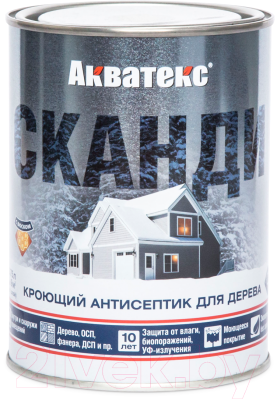 Антисептик для древесины Акватекс Сканди - фото