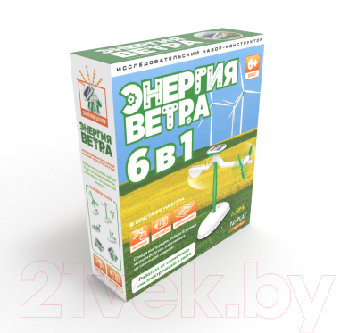 Конструктор ND Play Энергия ветра 6 в 1 / NDP-007 - фото