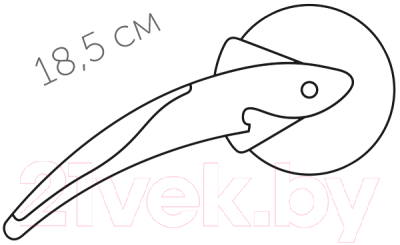 Нож для пиццы Nadoba 721216