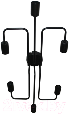 Люстра Элетех Фрейм 161 НПБ 01-6х60-105 Е27 / 1005404276